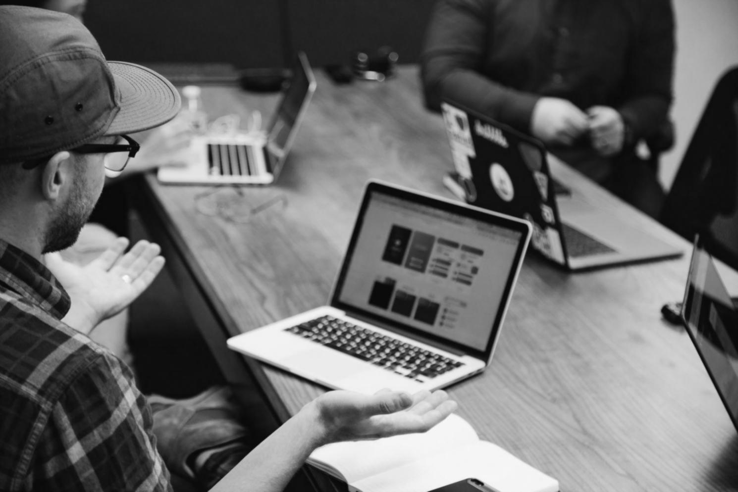 Espace de travail professionnel pour la gestion financière